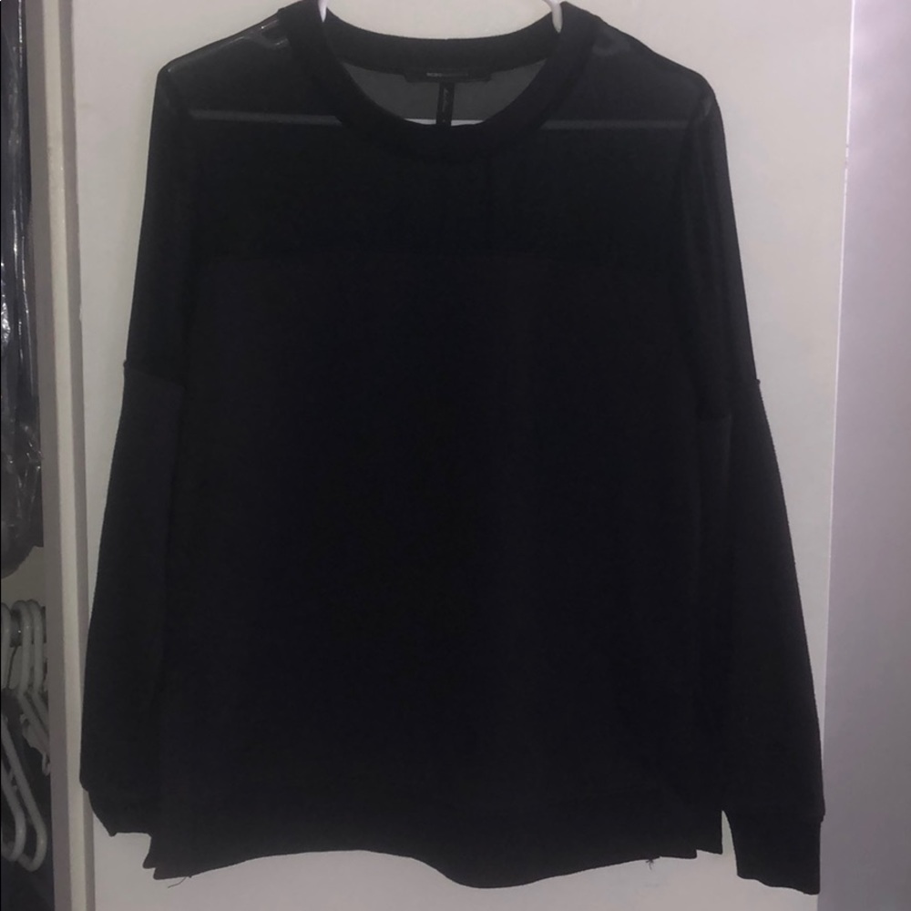 BCBG Max Azria  black sweater